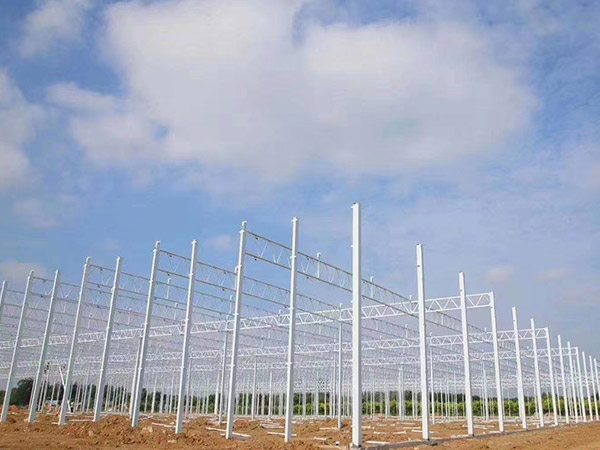 合肥溫室大棚骨架搭建